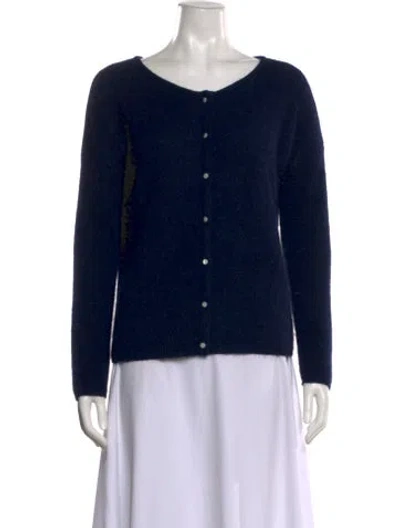 Pre-owned Sézane Scoop Neck Sweater In Black