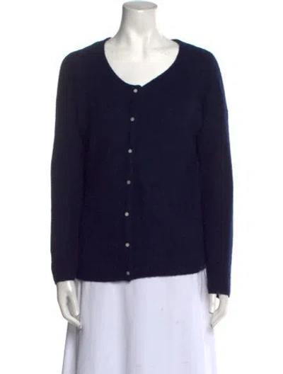 Pre-owned Sézane Scoop Neck Sweater In Black