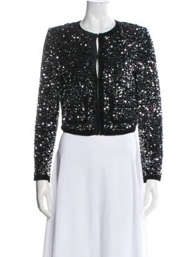 Pre-owned Sézane Scoop Neck Sweater In Black