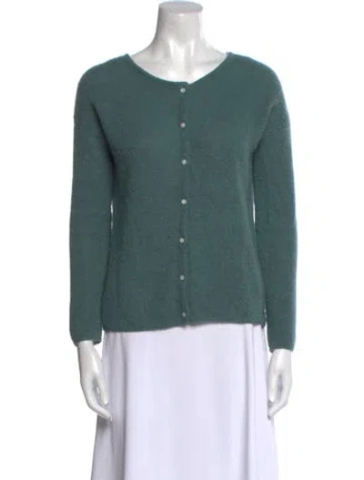 Pre-owned Sézane Scoop Neck Sweater In Blue