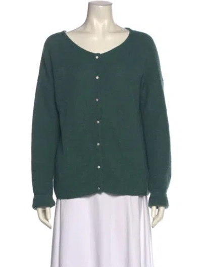 Pre-owned Sézane Scoop Neck Sweater In Blue