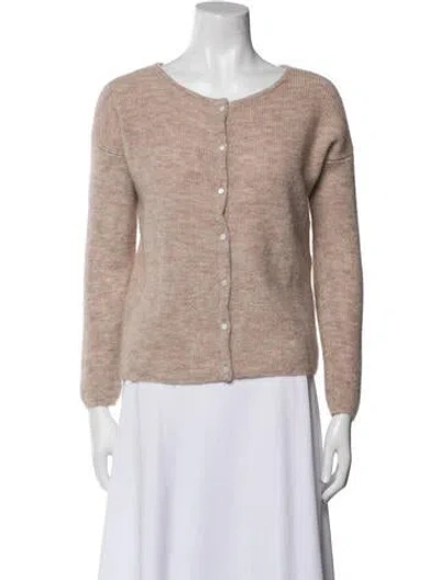 Pre-owned Sézane Scoop Neck Sweater In Neutral