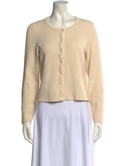 Pre-owned Sézane Scoop Neck Sweater In Neutral