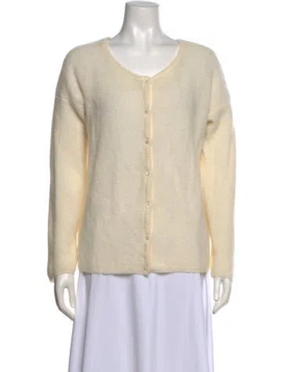 Pre-owned Sézane Scoop Neck Sweater In Neutral