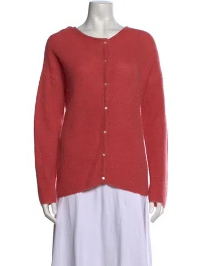 Pre-owned Sézane Scoop Neck Sweater In Red