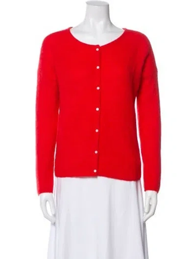 Pre-owned Sézane Scoop Neck Sweater In Red