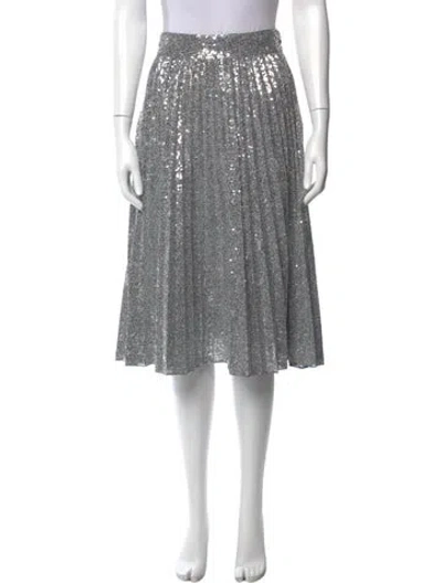 Pre-owned Sézane Sequin Embellishments Knee-length Skirt