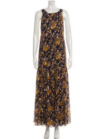 Pre-owned Sézane Silk Long Dress