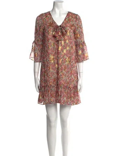Pre-owned Sézane Silk Mini Dress