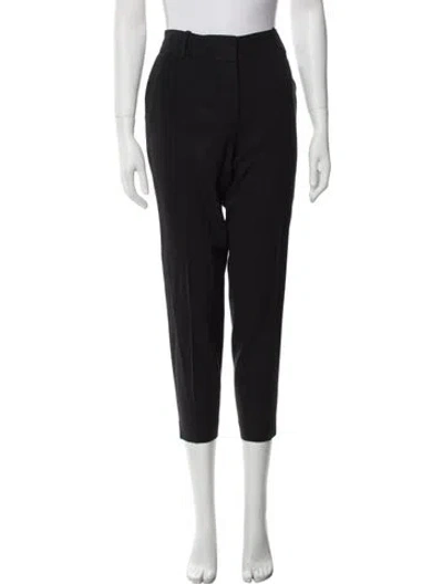 Pre-owned Sézane Skinny Leg Pants In Black
