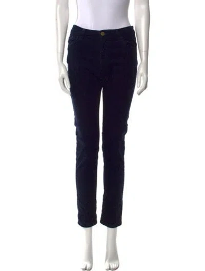 Pre-owned Sézane Skinny Leg Pants In Black