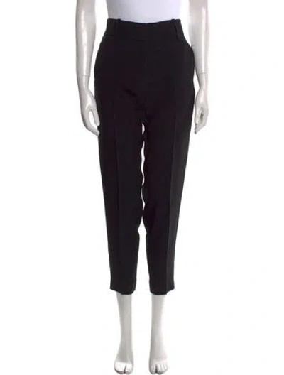 Pre-owned Sézane Skinny Leg Pants In Black