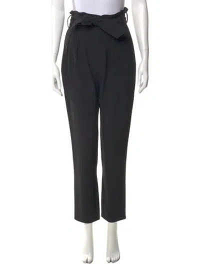 Pre-owned Sézane Skinny Leg Pants In Black