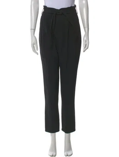 Pre-owned Sézane Skinny Leg Pants In Black
