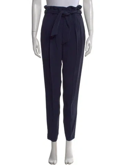 Pre-owned Sézane Skinny Leg Pants In Black