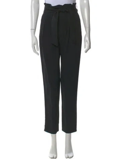 Pre-owned Sézane Skinny Leg Pants In Black