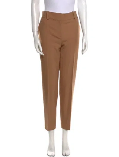 Pre-owned Sézane Skinny Leg Pants In Brown