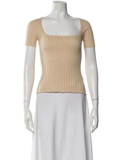 Pre-owned Sézane Square Neckline Sweater W/ Tags In Neutral