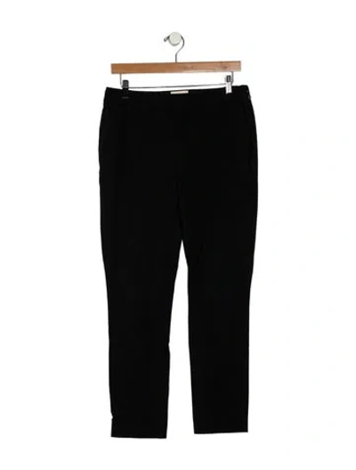 Pre-owned Sézane Straight Leg Pants In Black