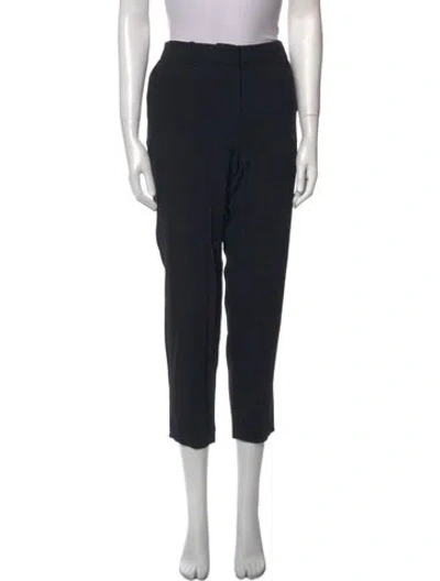 Pre-owned Sézane Straight Leg Pants In Black