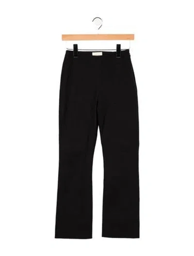 Pre-owned Sézane Straight Leg Pants In Black