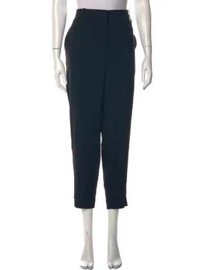 Pre-owned Sézane Straight Leg Pants In Black