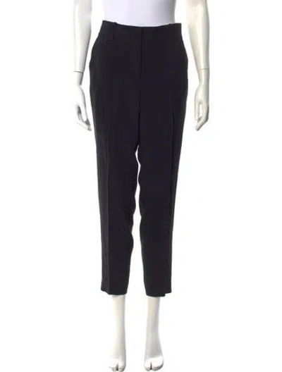Pre-owned Sézane Straight Leg Pants In Black
