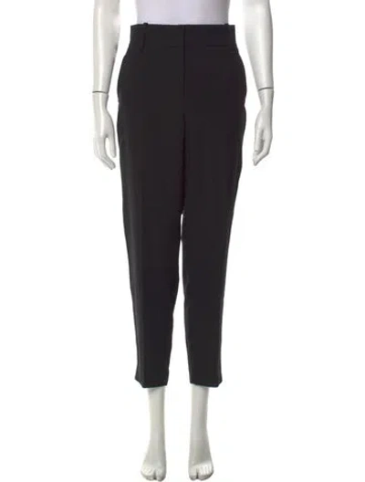 Pre-owned Sézane Straight Leg Pants In Black