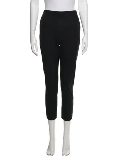 Pre-owned Sézane Straight Leg Pants In Black