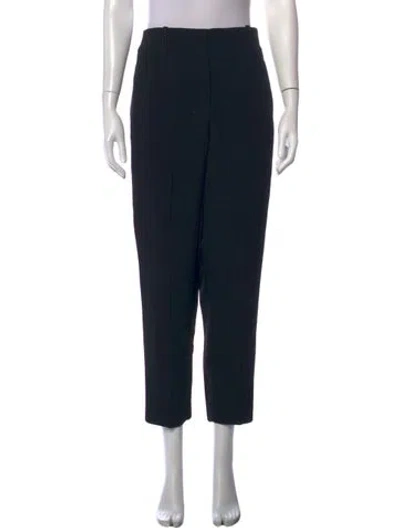 Pre-owned Sézane Straight Leg Pants In Black