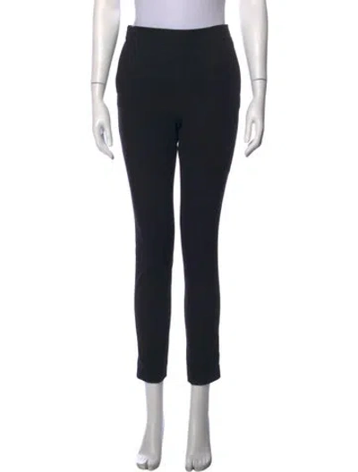 Pre-owned Sézane Straight Leg Pants In Black