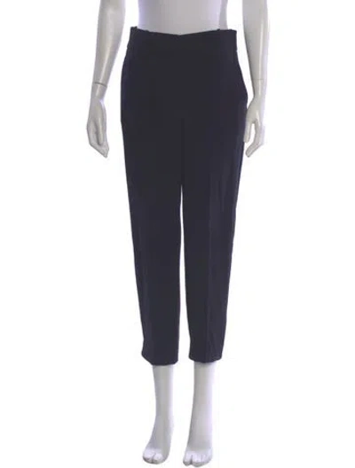 Pre-owned Sézane Straight Leg Pants In Blue