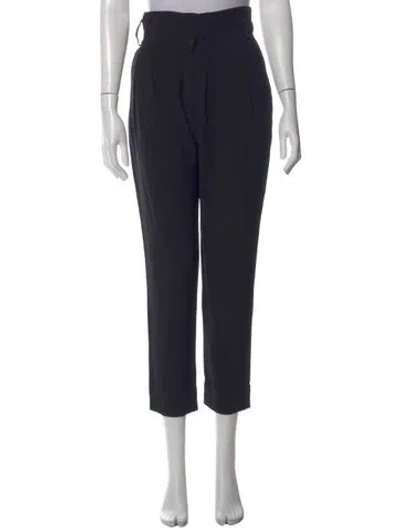 Pre-owned Sézane Straight Leg Pants In Blue