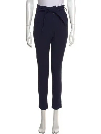Pre-owned Sézane Straight Leg Pants In Blue