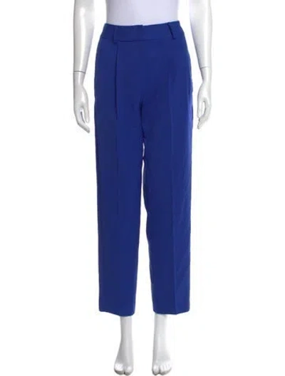 Pre-owned Sézane Straight Leg Pants In Blue
