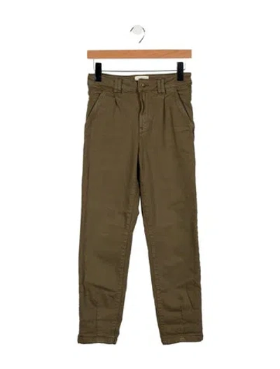 Pre-owned Sézane Straight Leg Pants In Green