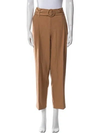 Pre-owned Sézane Straight Leg Pants In Neutral