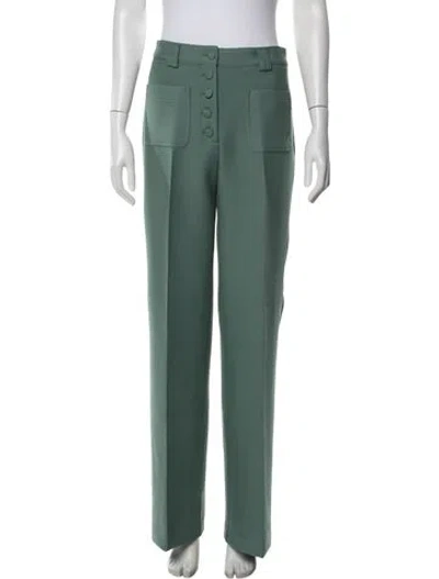 Pre-owned Sézane Straight Leg Pants W/ Tags In Green