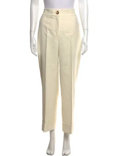Pre-owned Sézane Straight Leg Pants W/ Tags In Neutrals