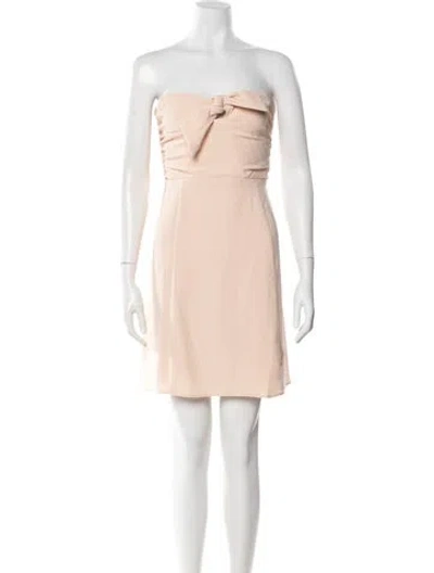Pre-owned Sézane Strapless Mini Dress W/ Tags In Multi