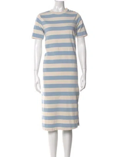 Pre-owned Sézane Striped Midi Length Dress