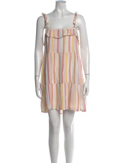Pre-owned Sézane Striped Mini Dress