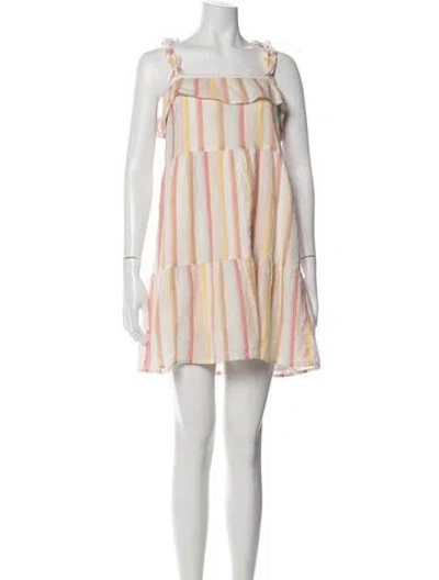 Pre-owned Sézane Striped Mini Dress