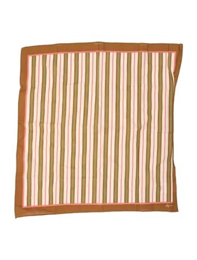 Pre-owned Sézane Striped Scarf In Neutral