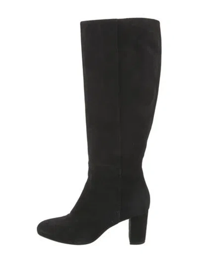 Pre-owned Sézane Suede Boots In Black