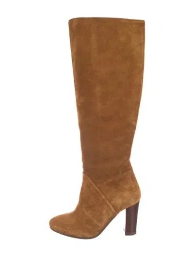 Pre-owned Sézane Suede Boots In Brown