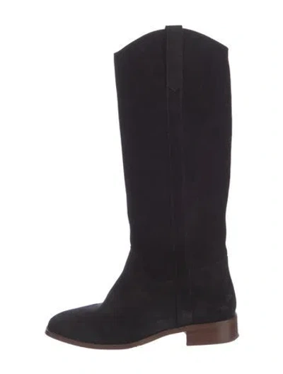 Pre-owned Sézane Suede Riding Boots In Multi