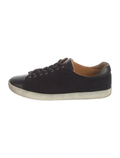 Pre-owned Sézane Suede Sneakers In Black