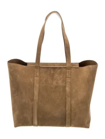 Pre-owned Sézane Suede Tote In Brown