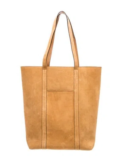 Pre-owned Sézane Suede Tote In Brown